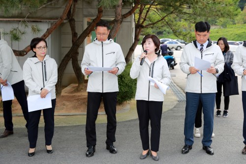 제215회 임시회 현안 및 주요사업장 현장 방문 (강당골)