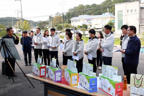 제215회 임시회 현안 및 주요사업장 현장 방문 (농산물가공센터)