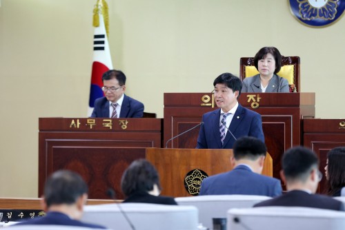 황재만 의원, ‘아산시 대표 먹거리 ’철저한 사전조사 후 개발 필요