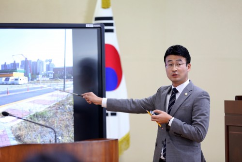 안정근 의원, 계획적인 도시개발을 위해 공용주차장 확보 강조