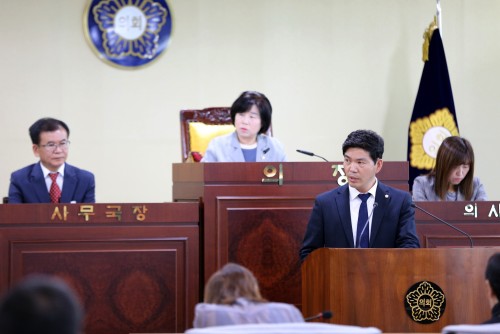 이상덕 의원, 아산시 가축방역시스템 컨트롤타워가 없다.