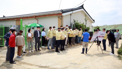 제221회 임시회 현안 주요사업장 현장방문 (동물보호센터)