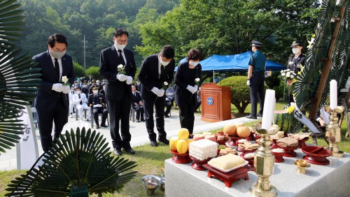 제65회 현충일 추념식(경찰 충혼탑)