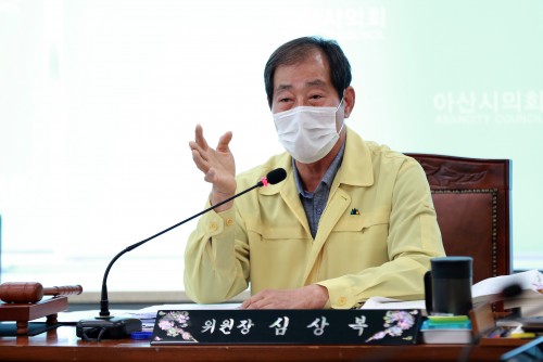 아산시의회 심상복 의원, 생활폐기물 수거운반 체계 개편 면밀히 검토해야