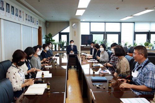 아산시 어린이집 연합회 간담회