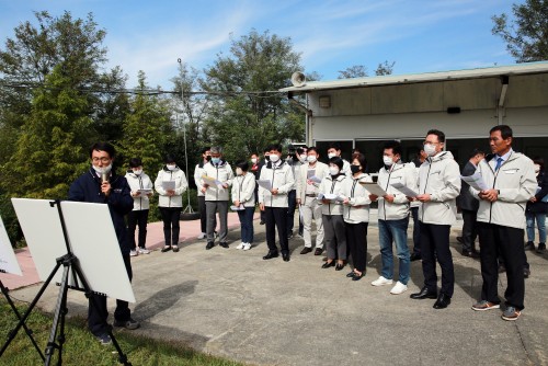 제225회 임시회  1일차 주요사업장 현장 방문(고용산 국궁장,산림욕장)