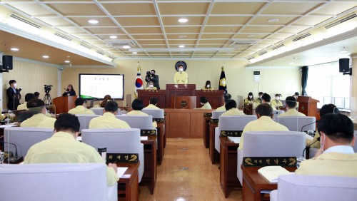 제225회 아산시의회 임시회 제2차 본회의(시정질문 및 답변의 건)