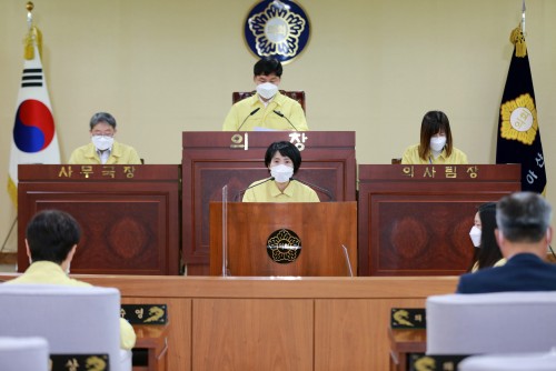 아산시의회 조미경 의원, 아산기록원 건립 시급