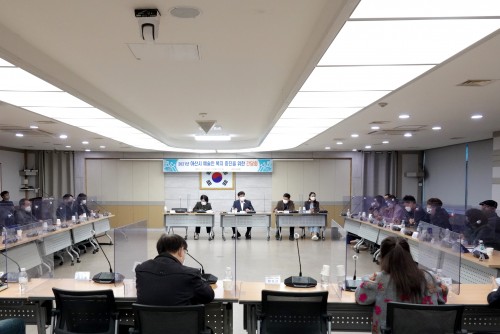 아산시의회, 아산시 문화예술단체와 간담회 개최