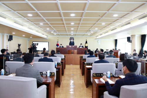 아산시의회 코로나19 확진자 급증에 행사 참석 등 외부 활동 잠정 중단 ..