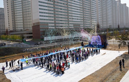 아산시(배방) 중점관리지역 도시침수 대응사업 기공식