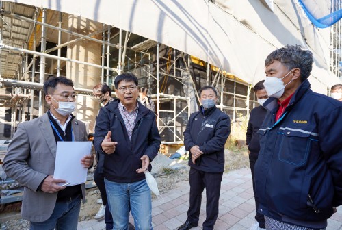 제239회 임시회 현안 및 주요 사업장 현장방문(음봉복합문화센터)