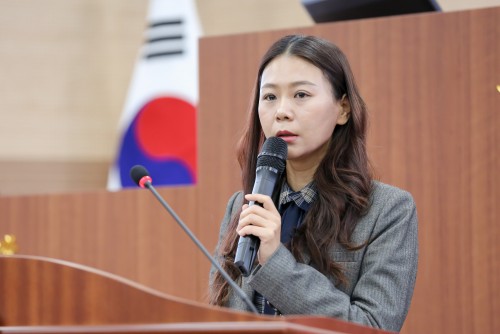 아산시의회 김미영 의원, ‘항만 그 낭만에 대하여’ 주제로 5분발언
