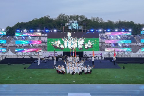 제62회 성웅 이순신축제 군악의장 특별공연 및 폐막식