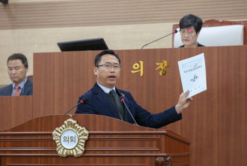 아산시의회 홍성표 의원,  ‘원칙을 지키고 공정성을 훼손하지 않는 예산집..