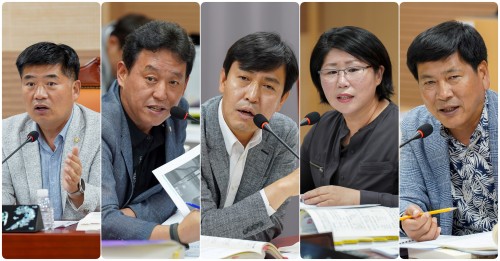 아산시의회 기획행정위원회, 2023년 행정사무감사 활발히 펼쳐