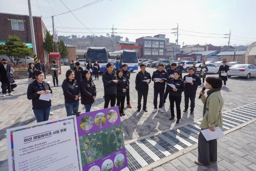 아산시의회, 주요시설 현장방문으로 지역 현안 점검