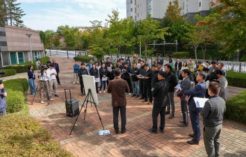 제245회 임시회 현장방문 1일차(장재리 크리넷 설치장)