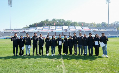 제245회 임시회 현장방문 1일차(이순신 종합운동장 축구장)