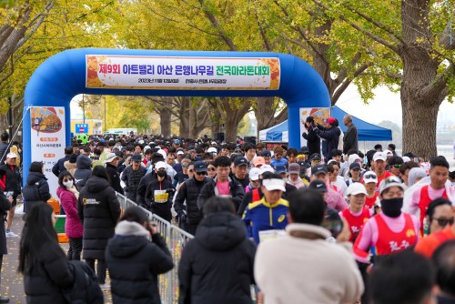 제9회 아트밸리 아산 은행나무길 전국마라톤대회