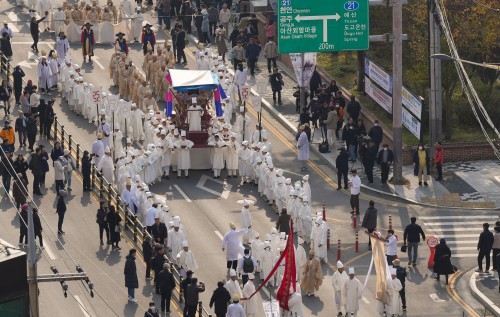 제1회 이순신 순국제전 3일차(발인반차, 노제의, 천전의)