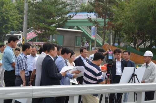 아산시의회 주요사업장 현장방문