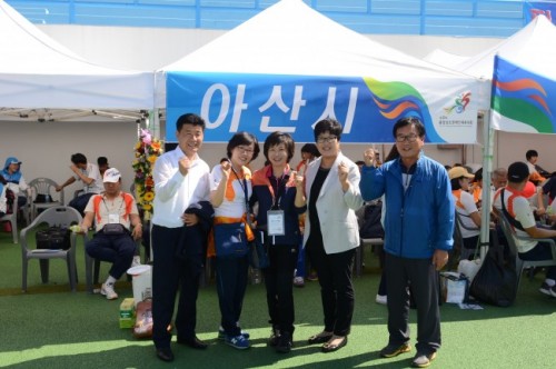 아산시의회, 충남장애인체전 아산선수단 격려 (c뉴스041)