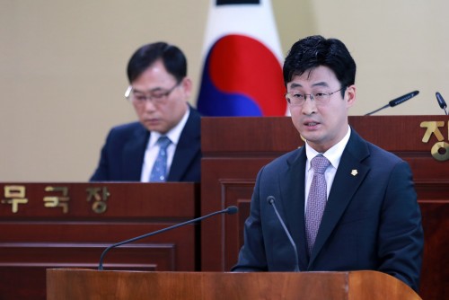 아산시의회, 평택∼오송 복복선‘천안아산 정차역’설치 촉구 결의문 채택