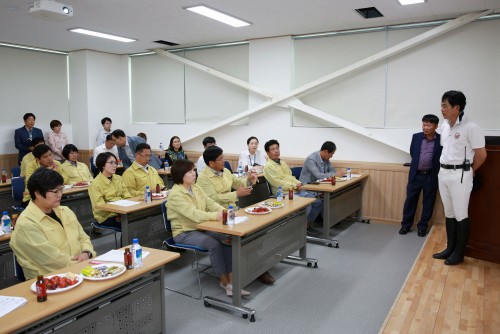 제212회 임시회 현안 주요사업장 현장 방문(구웅목장)