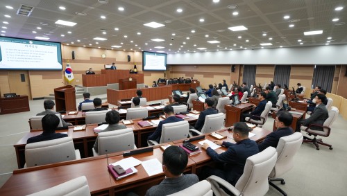 아산시의회, 오는 8일 상임위별 ‘2024년도 예산안 심사’ 돌입