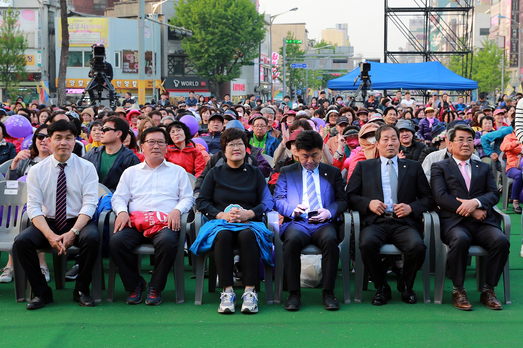 제57회 아산성웅이순신 축제 개막식