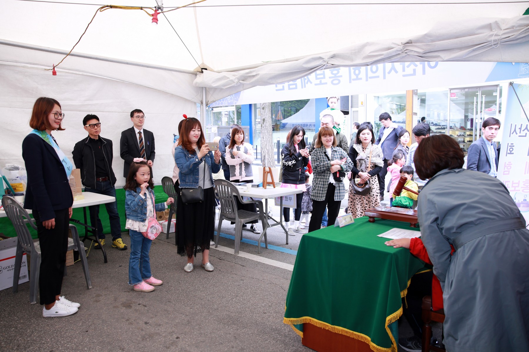 제58회 아산성웅 이순신축제 기념 아산시의회  홍보(2일차)